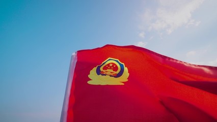 警旗警旗AE模板下載_光廠(VJ師網)